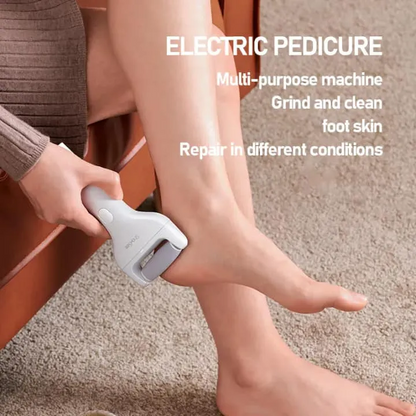 Automatic Dual-Sided Electric Foot Grinder – Rechargeable Pedicure & Callus Remover