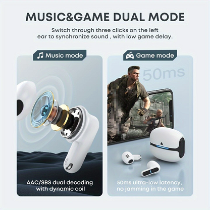 S510 JL TWS Earbuds – Bluetooth 5.3 Wireless Earphones with ENC Noise Reduction